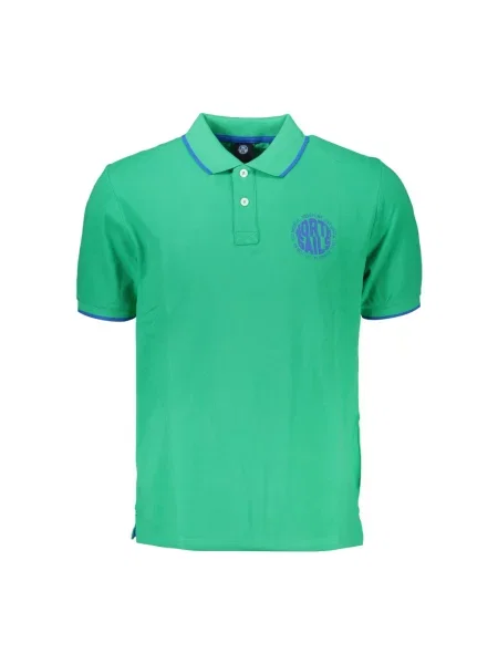 Koszulka polo North Sails z krótkim rękawem zielona