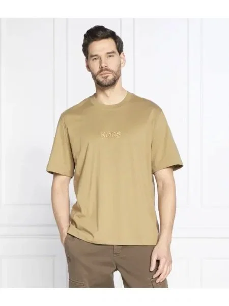 Michael Kors Póló EMB LOGO TEE barna