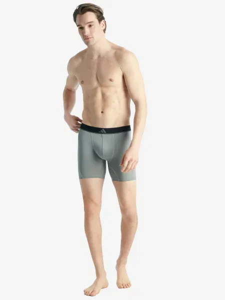 ADIDAS SPORTSWEAR Boxeralsók Active Micro Flex Eco szürke / grafit fekete