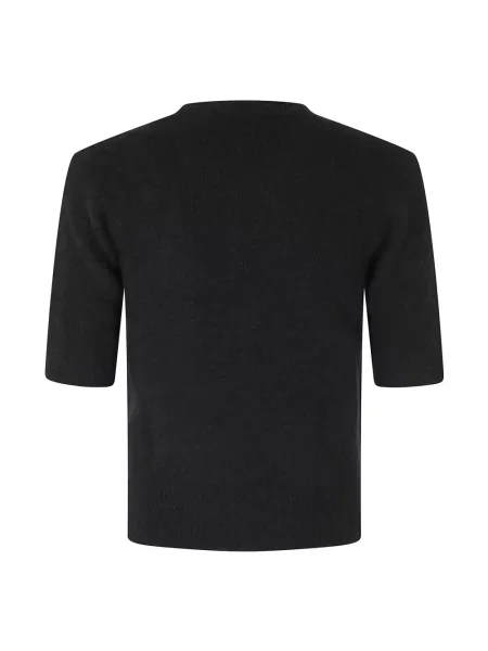 Dzianinowy sweter Roberto Collina czarny