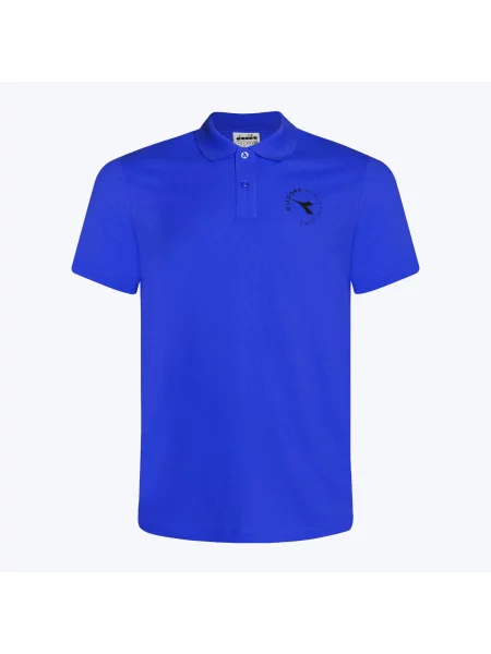 Polo tričko Diadora Essential Sport blu lapis modré