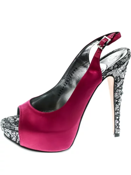 Sandale Gina de cristal roz