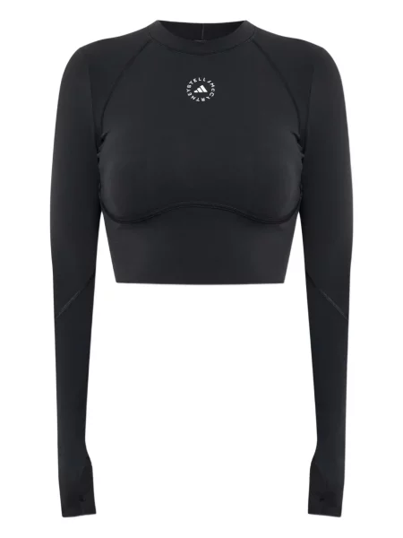 Top Adidas By Stella Mccartney lung negru