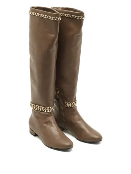 Botine Le Silla din piele maro