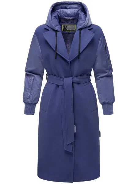 MARIKOO Palton de iarnă Tjadee mov închis