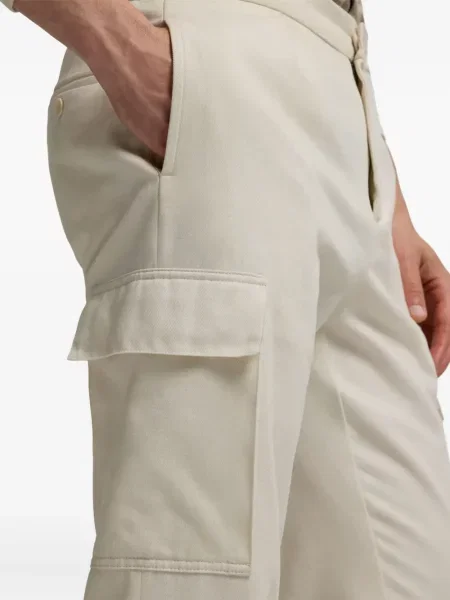 Pantaloni cargo Ralph Lauren Purple Label plisate violet