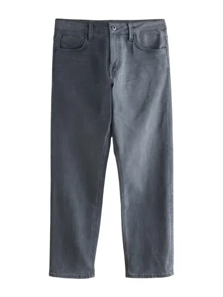Next Kavbojke Motionflex denim siv