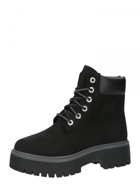 Šněrovací kozačky Timberland černé