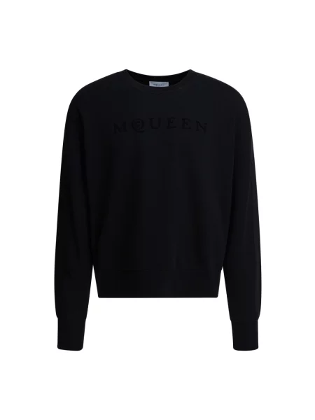 Bluza Alexander Mcqueen z logo czarna