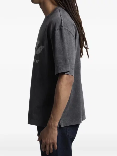 Kerek nyakú póló Off-white fehér