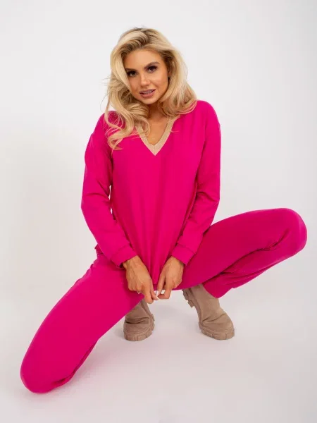 Komplet dresowy Lakerta fuksja