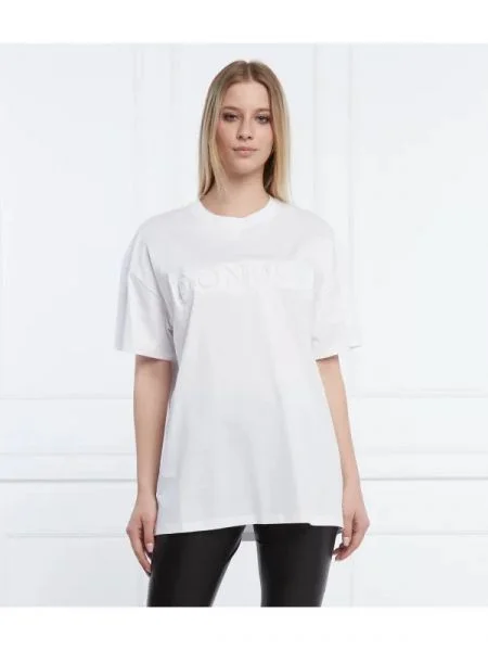DONDUP made in Italy Tricou | Relaxed fit alb