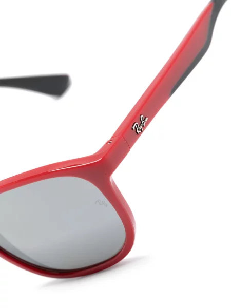 Okulary przeciwsłoneczne dziecięce Ray-ban czerwone