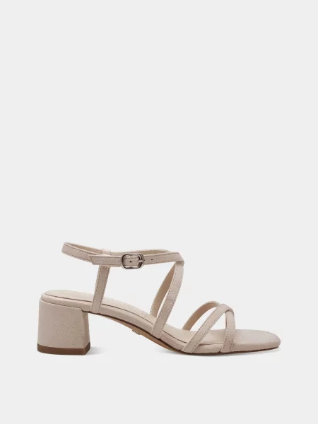 Tamaris Босоніжки Текстиль білий