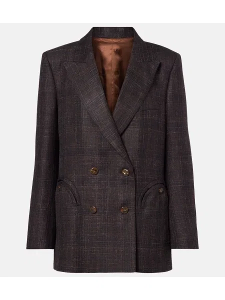 Sacou Blazé Milano de lână maro