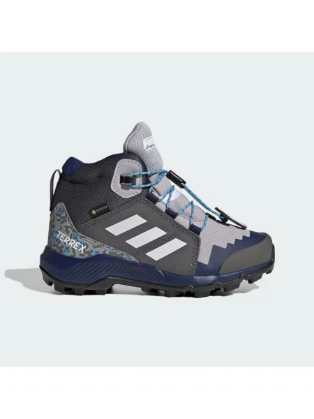 Turistické boty adidas Minecraft Terrex Mid GORE-TEX šedé