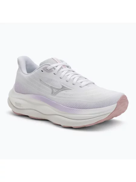 Дамски обувки за бягане Mizuno Wave Sky 9 white/silver/orchid petal бяло
