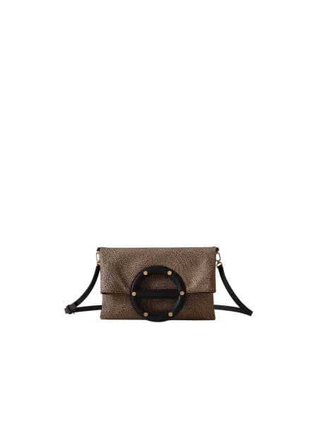 Torebka crossbody Borbonese brązowa