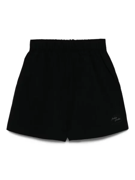 Pantaloni scurți Joshua Sanders cu broderie negru