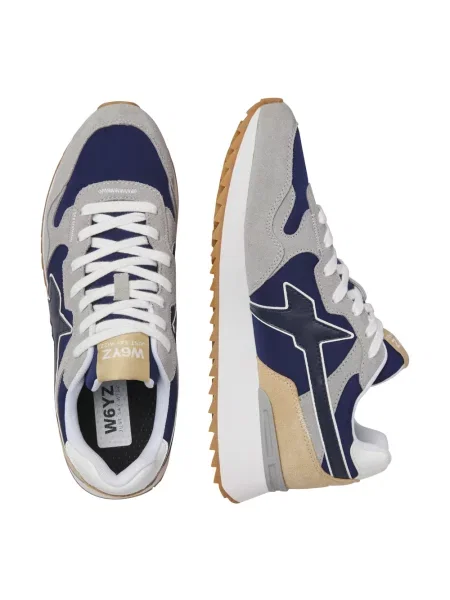 Sneakersy W6yz zamszowe szare
