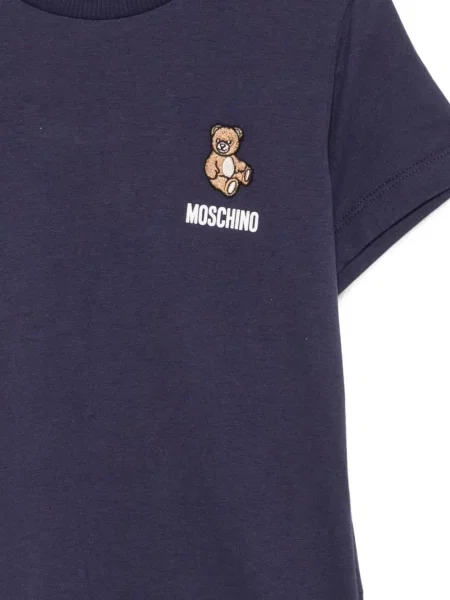 Koszulka dziecięca Moschino niebieska