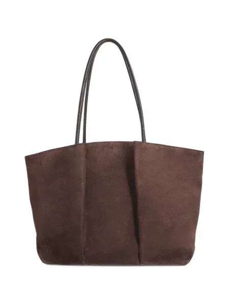 Geantă shopper Kaai din piele maro