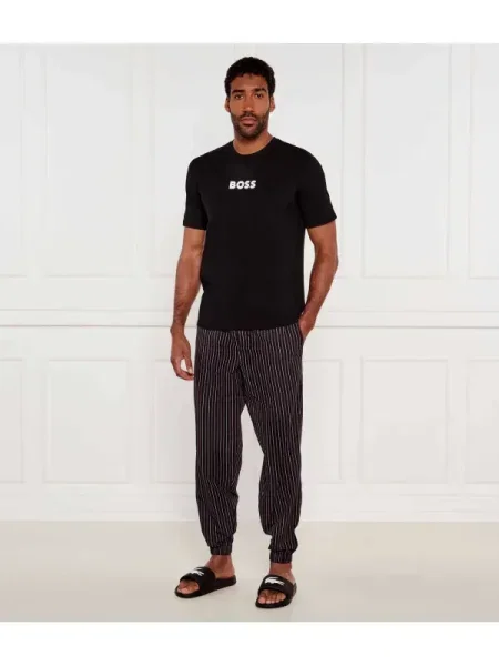 BOSS BLACK Pijama Easy negru