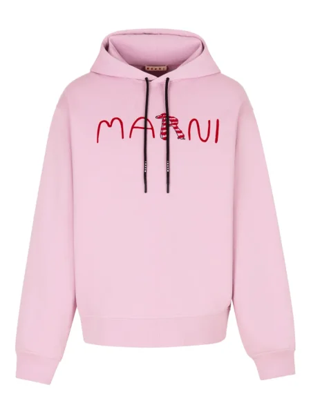 Hanorac cu glugă Marni roz