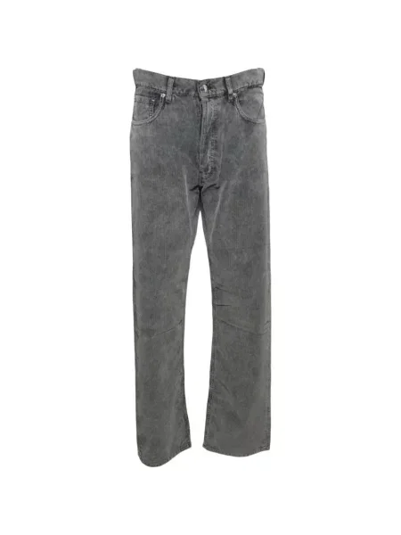 Pantaloni Haikure de catifea cord gri