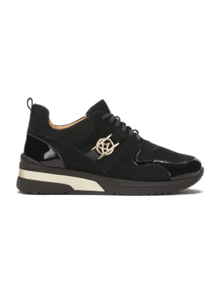 Sneakersy Kazar zamszowe czarne
