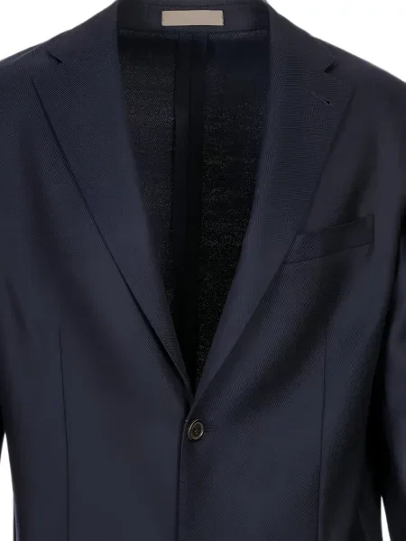 Sacou Corneliani cu rever albastru