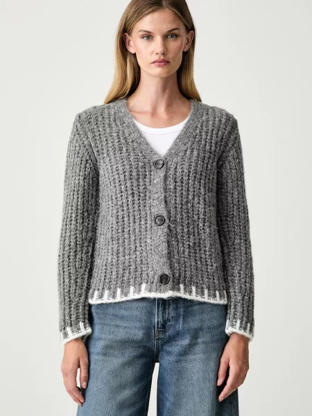 Joop! cardigan pentru femei cu amestec de lână gri