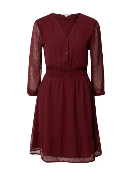 ABOUT YOU Rochie tip bluză bordeaux roșu