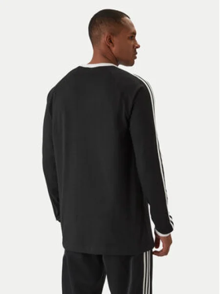 Pruhované tričko Adidas Originals čierna