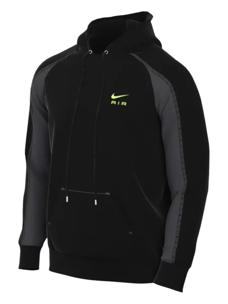 Majica s grafičkim motivom Nike od flisa s printom s kapuljačom plava