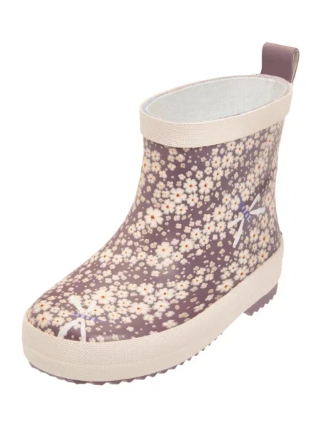 PLAYSHOES Cizme de cauciuc / maro / mauve / albastru violet bej