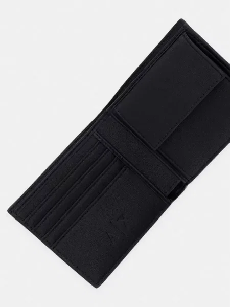 Armani Exchange portfel czarny