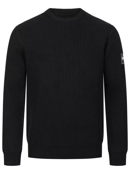 LONSDALE Pulover MOYCULLEN' negru