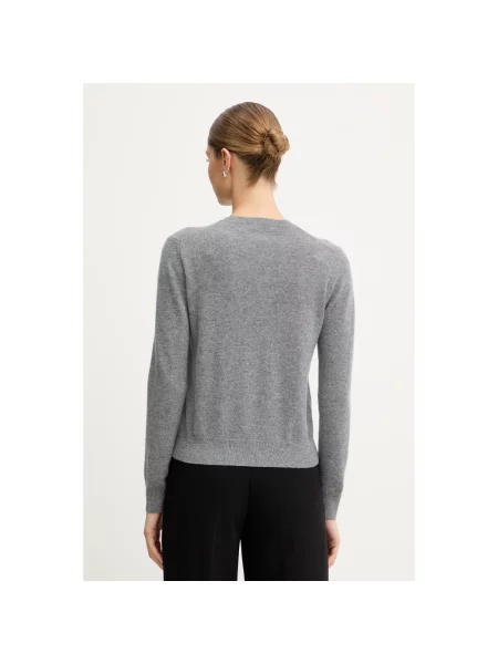 United Colors of Benetton sweter kaszmirowy lekki szary