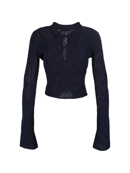 Decupat cardigan Dondup tricotate albastru