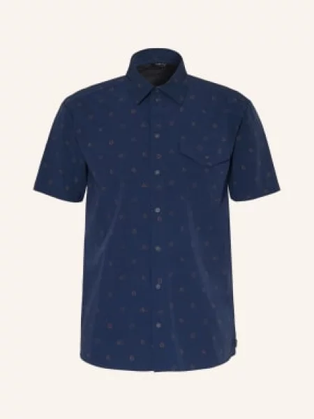 Me°Ru Outdoorová Košile Lahan tmavě / hnědá modrá