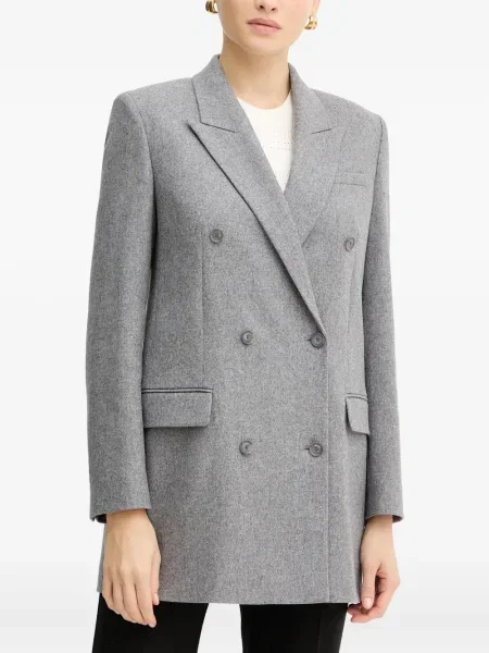 Sacou Boss cu două rânduri de nasturi gri