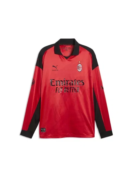 PUMA Koszulka z długim rękawem AC MILAN x SLAM JAM Limited Edition Akcesoria L czerwony
