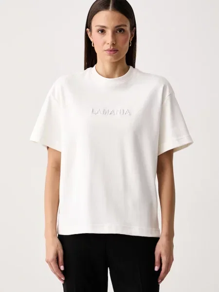 La Mania t-shirt γυναικείο HAYLA μπεζ