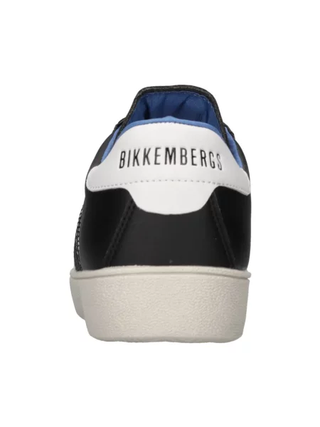 Sneakersy Bikkembergs skórzane czarne