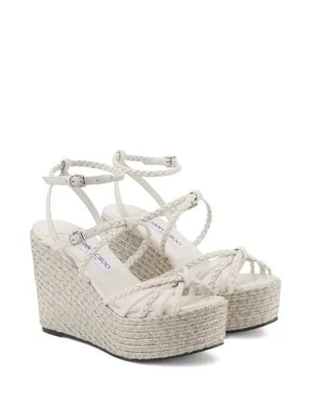 Sandale Jimmy Choo alb
