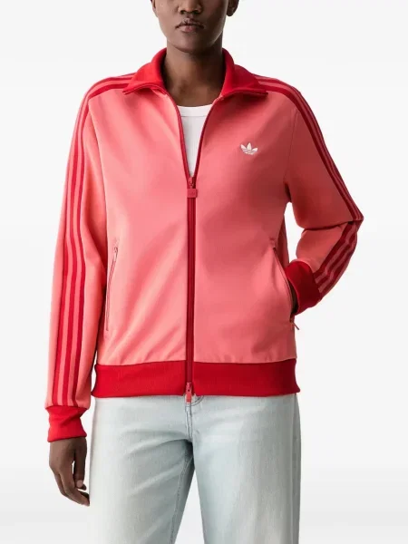 Trčanje remenčić hlače Adidas s cvjetnim printom smeđa
