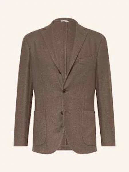 Boglioli Sako K.Jacket S Kašmírem hnědá