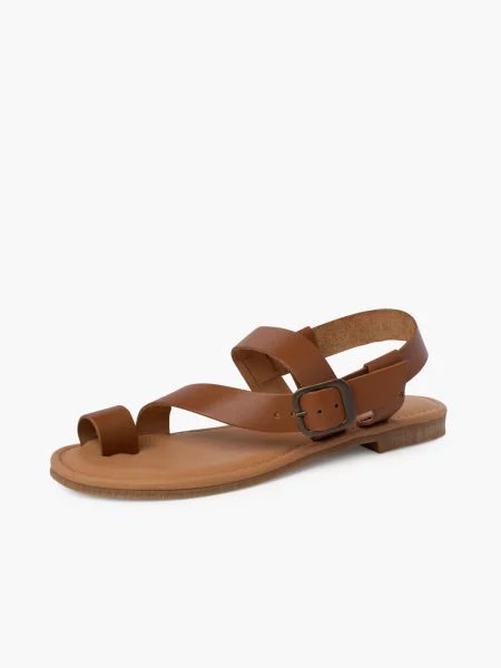 Pisamonas Sandály tmavě hnědá