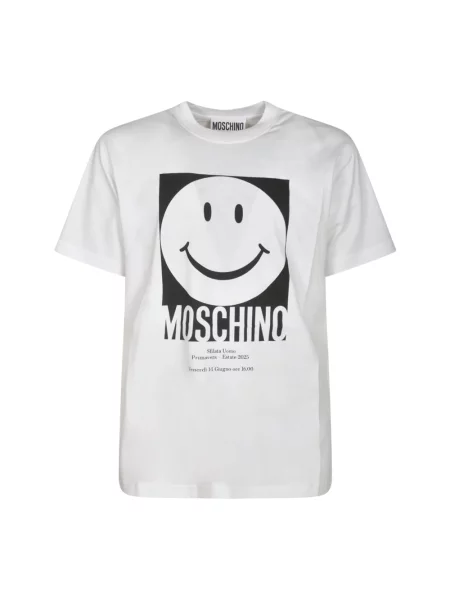 Koszulka Moschino biała